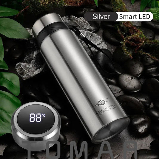 Stainless Steel LED Thermos